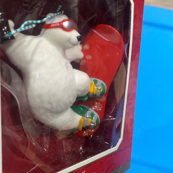 Hallmark coca cola bear ornament - Picture 2 of 3